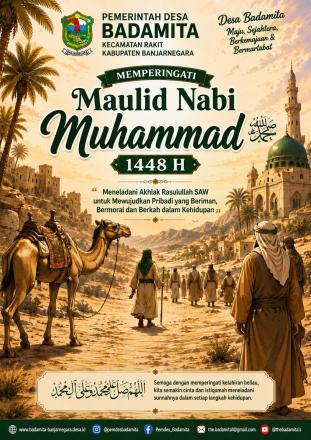 MEMAKNAI MAULID NABI MUHAMMAD SAW 1448 H